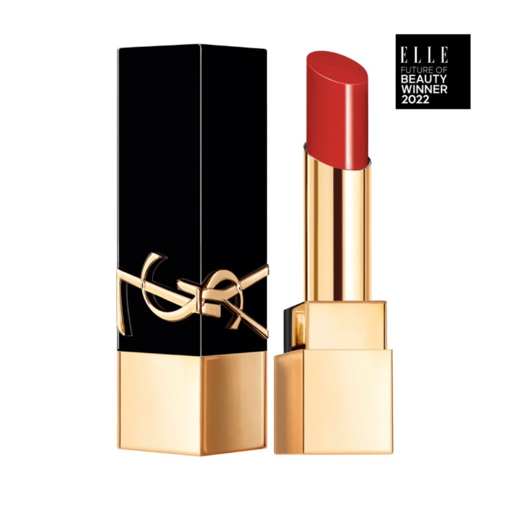 YSL Rouge Pur Couture The Bold #8 Fearless Carnelian Lipstick .11oz New Full Sz